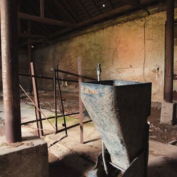 Farmyard with granary and mill ruins 2023 Farmyard with granary and mill ruins 2023