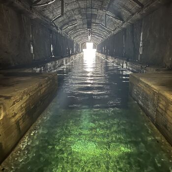 Bunkr pro ponorky Černá hora 2024