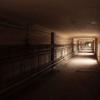 The "throat" of the cement works