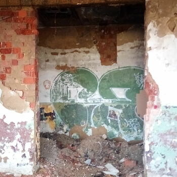 graffito decoration grunge texture wall old