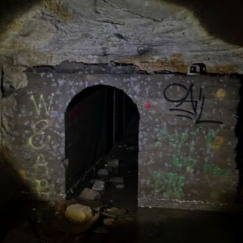 Unterirdischer deutscher Schutzraum Višňovka