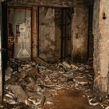 Brewery with underground factory