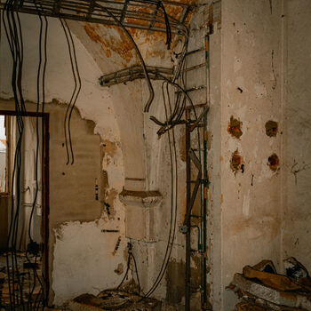 Brewery with underground factory