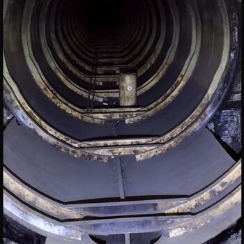 Abandoned Nazi underground factory Rabštejn Werk H, Werk B