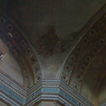 Opuštěný zámek s kaplí na Moravě Opuštěný zámek s kaplí na Moravě