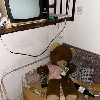 A cottage full of alcohol