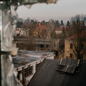Brewery with underground factory