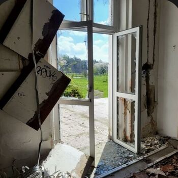 Opuštěný hotel Kladno