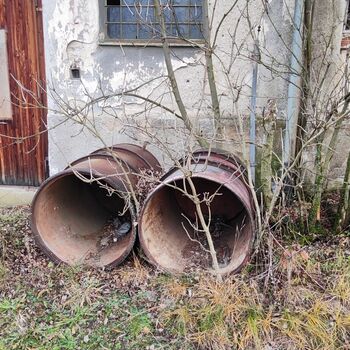Railway carriages and station building_2024