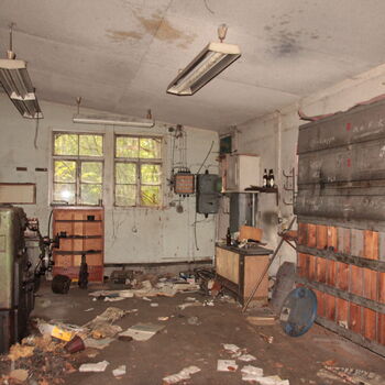 Kleine Gießerei aus dem Jahr 1904