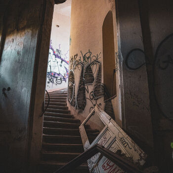 Abandoned liquor factory