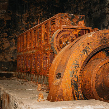 Brewery with underground factory