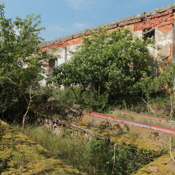 Gehöft vom Ende des 13. Jahrhunderts