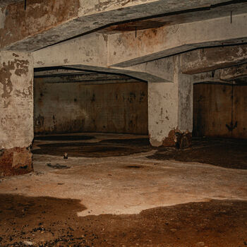 Brewery with underground factory