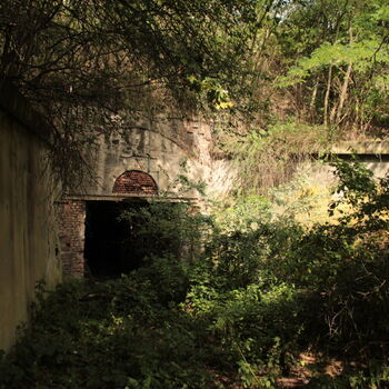 Monumental dark landmark of the city 2023