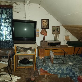 Hütte in den Bergen