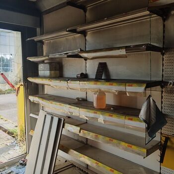 Verlassene Tankstelle