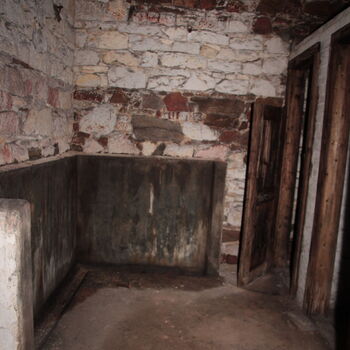 Monumental dark landmark of the city 2023