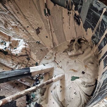 Factory across the border