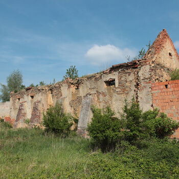 Gehöft vom Ende des 13. Jahrhunderts
