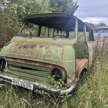 Der bekannte Friedhof der Krankenwagen