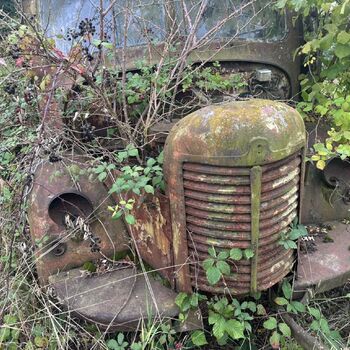 Der bekannte Friedhof der Krankenwagen
