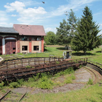 Kruhová výtopna StEG z roku 1875 Kruhová výtopna StEG z roku 1875