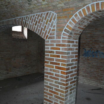 zeď Architektura cihla kámen