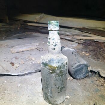 láhev na vodu láhev loď kontejner