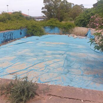 Patio oblast bludiště struktura