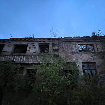 Verlassenes Haus in Ostrava