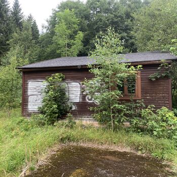 An abandoned guesthouse somewhere in the mountains An abandoned guesthouse somewhere in the mountains
