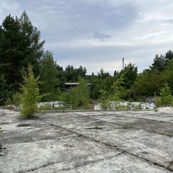 Abandoned school in Nature