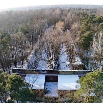 Alter Schießstand und Wassertank