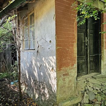 Dům v ovocné zahradě.