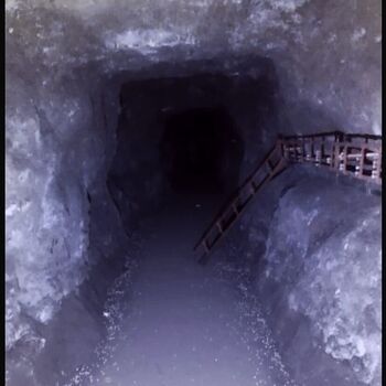 Abandoned Nazi underground factory Rabštejn Werk H, Werk B