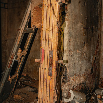 Brewery with underground factory