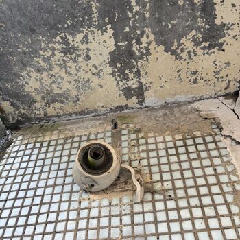 Ruins of a Soviet settlement Ruins of a Soviet settlement