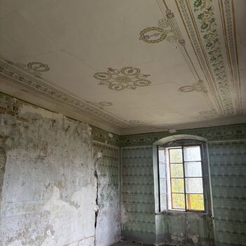 Eine weitere verlassene Burg.