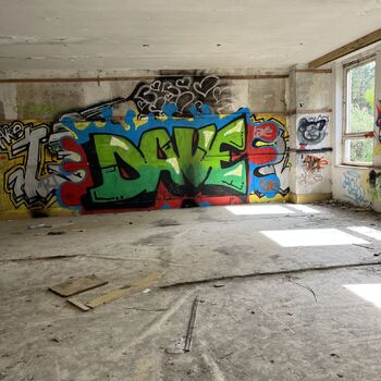 opuštěný dětský tábor