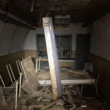 Abandoned communist shelter with class III resistance.