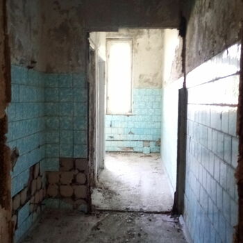 cell wall old door architecture building