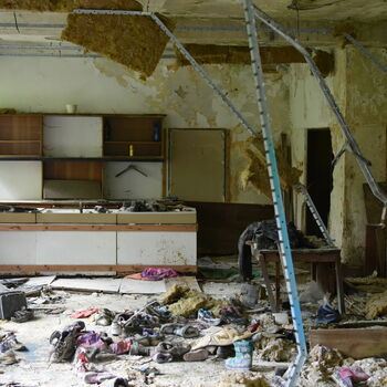 Verlassenes Restaurant