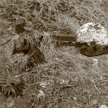 A station with a dark history where trains no longer stop A station with a dark history where trains no longer stop
