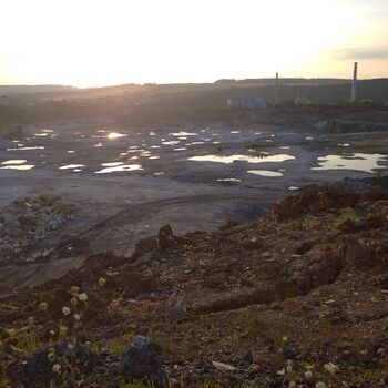 Kalksteinbruch Podol