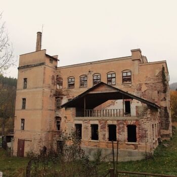 Die Spinnerei, die den Umbau nicht bestanden hat