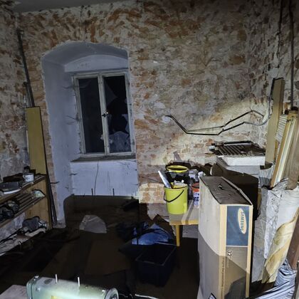 opuštěný mlýn z 16.století