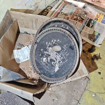 Warum sind sie plötzlich weg? Das Gehöft von Farmer Motloch...