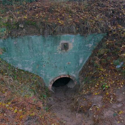 raketová pozice bunkru