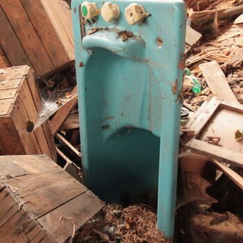 Die Spinnerei, die den Umbau nicht bestanden hat